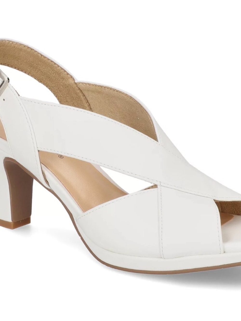 New in Box Easy Street White Christy Size 8M